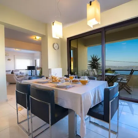 Majestic Crete Heated Pool And Sauna Villa Megala Chorafia