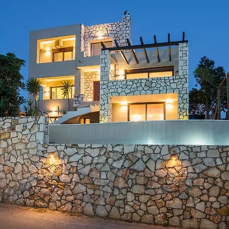 Majestic Crete Heated Pool And Sauna Вилла Мегала-Хорафия